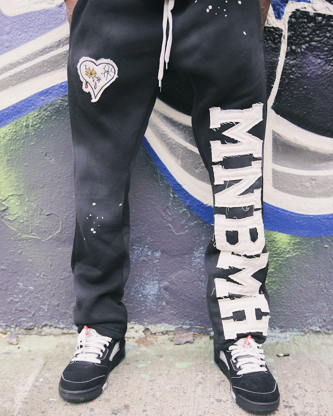 MNBMH SWEATSUIT BLK (PANTS)