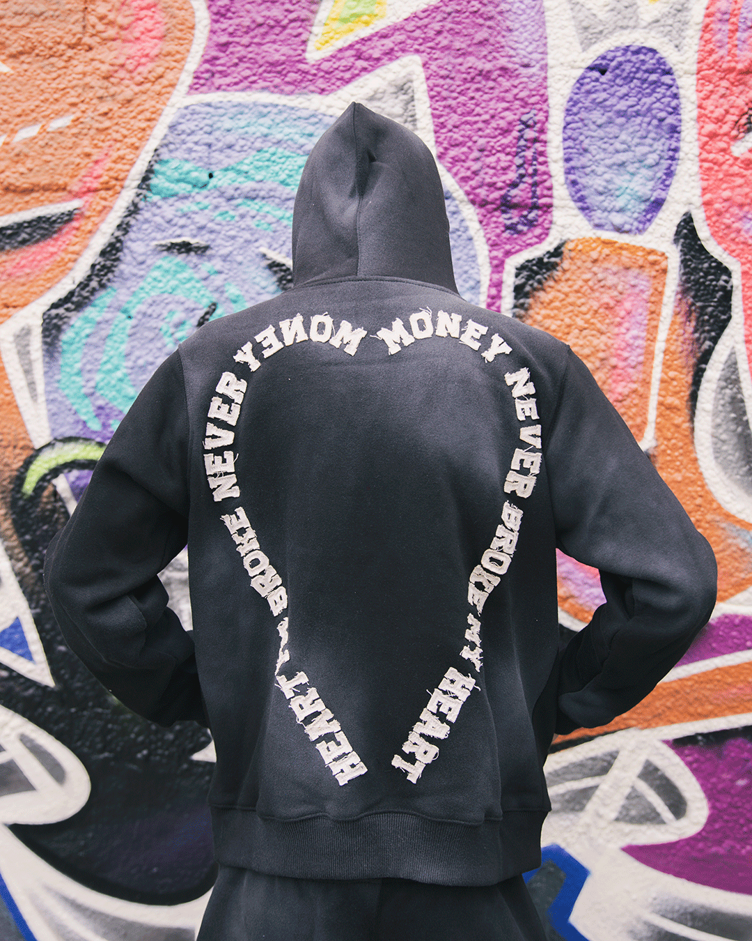 MNBMH BLK SWEATSUIT (TOP)